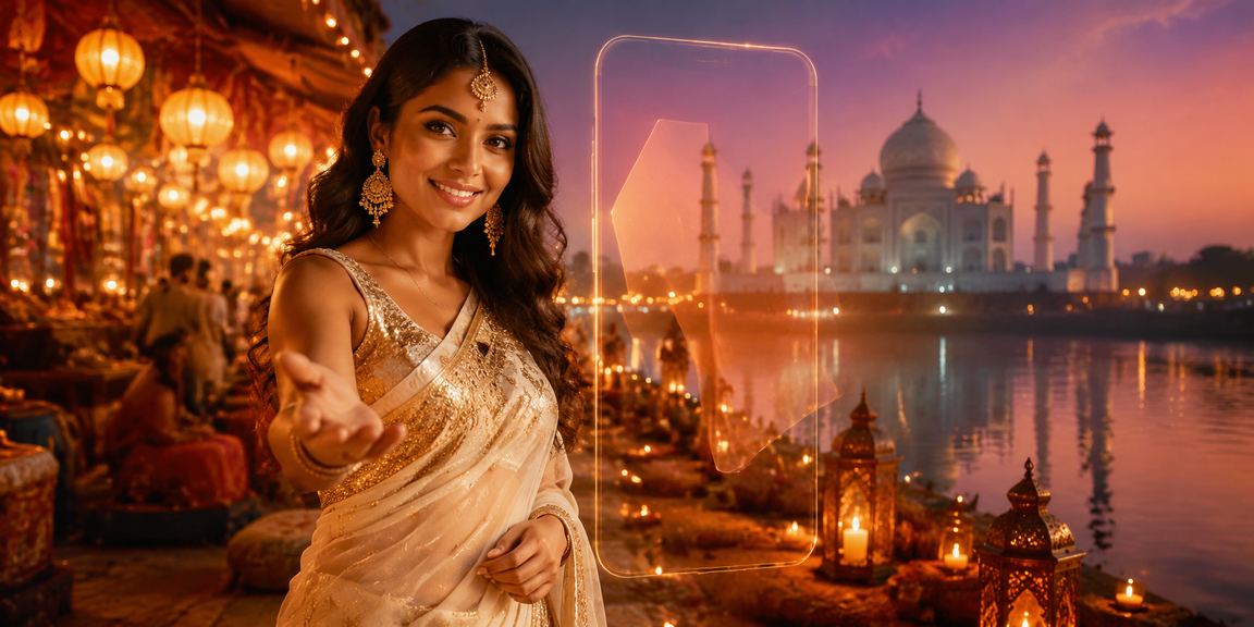 Live casino dealer in India welcome lobby
